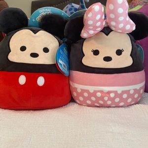Walgreens exclusive 8” Minnie and Mickey Squishmallows two pack Disney